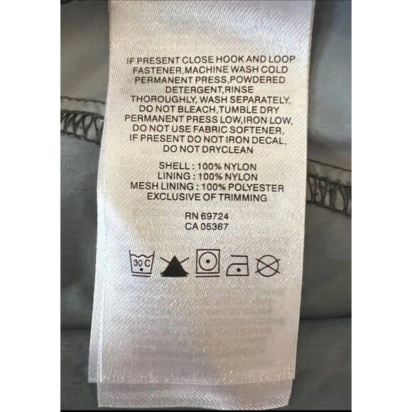 Columbia Men's Glennaker Lake Wind Rain Jacket Black/Grill Packable XXL - Picture 4 of 5